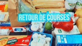 retour de courses Leclerc 🛒 avec les prix amp idées menus de la semaine [upl. by Annabella]