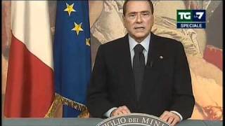 Tg La7  SPECIALE CRISI DI GOVERNO  131111 [upl. by Waldner]