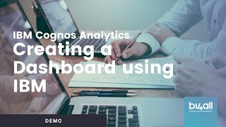 Creating a Dashboard using IBM Cognos Analytics 11  BI4ALL [upl. by Klos]