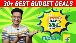 30 Best Budget Deals on Flipkart REPUBLIC DAY SALE 2024 datadock [upl. by Assiar]