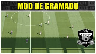 THE BEST PATCH  NOVO MOD DE GRAMADO  LAWN MARKS  PES 2021  CNT PRO [upl. by Viridi641]