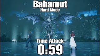 FF7R Bahamut Speedrun 059 Current World Record [upl. by Anayia726]