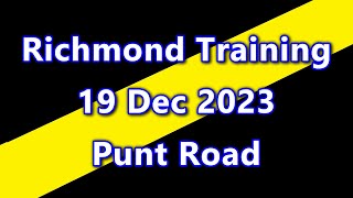 Richmond Training at Punt Road Oval on Tuesday 19 December 2023 [upl. by Sorci]