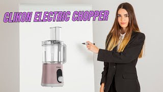 Clikon Multipurpose Electric Chopper Unboxing [upl. by Ahsiret]