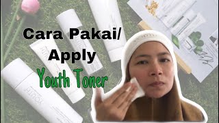 Cara Pakai Toner Skincare Youth [upl. by Ytrebil]