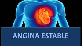 Angina estable  Fisiopatología [upl. by Ynnol]