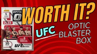 Review of 2023 Panini UFC Donruss Optic Blaster Box Autos Worth it [upl. by Eltsyrc]