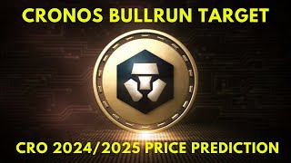 CRONOS CRO Price Prediction for the Bull Market in 20242025 [upl. by Eniamret]