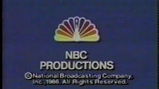 Lightkeeper ProductionsNBC ProductionsCoca Cola Telecommunications 19861987  RARE VARIANT [upl. by Guenna]