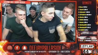 Giczu diss na Daniela live DeeJayPallaside z PaszaTV i NAdią [upl. by Lamrej304]