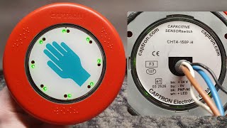 CAPTRON CHT4150PH  SENSORswitch Rot Grüne Hand4K [upl. by Camfort663]