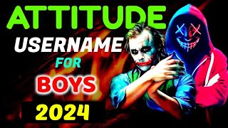 Instagram Attitude Username for Boys 2023 instagramusername [upl. by Idnil]