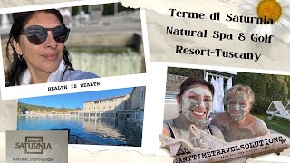 All about Terme di Saturnia Spa amp Golf Resort with Cessy [upl. by Leiruh]