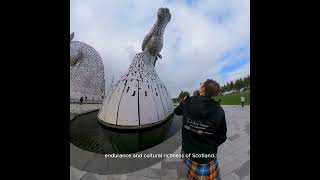 The stunning Kelpies located in Falkirk Kelpies TheKelpies Scotland TheKiltedPhoto AndyScott [upl. by Eliak]