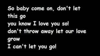 Cant Let You Go Lyrics [upl. by Cammie]