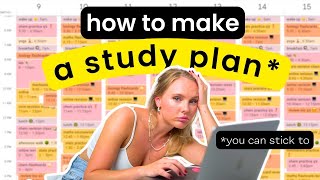 You’re NOT stupid Your Schedules Are  The AntiStudy Plan Method [upl. by Minne]