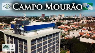 Cidade da maior cooperativa da América Latina CAMPO MOURÃO drone coamo campomourao [upl. by Assiruam509]