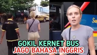 Salut Kernet Bantu Bule Arahkan Rute Bus Pakai Bahasa Inggris Seadanya [upl. by Mallina]