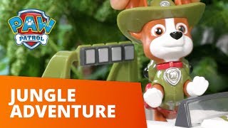 PAW Patrol  Trackers Jungle Adventure  Toy Pretend Play For Kids [upl. by Aenat]