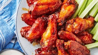 How To Make The Crispiest Baked Buffalo Chicken Wings  Delish [upl. by Saalocin539]