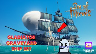 Sea of Thieves Gladiator Graveyard Ship set Weapon set and More Halloween Update 2022 [upl. by Eerehc]