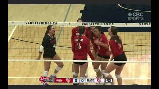 Ana 5  2023 16U Biosteel All Canadian Volleyball  The CBC Sports version  attack selection [upl. by Acinod]