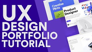 How to Create UX Design Portfolio Website on Squarespace 2024 [upl. by Uke]