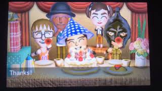 Tomodachi Life  Mii News  XiaoTong Turns 25 [upl. by Mirabel473]