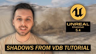 Shadows from VDB in Unreal Engine 54 Tutorial [upl. by Lanta813]