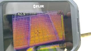 Thermography of Solar plant  Thermal testing Procedure [upl. by Hermione]