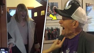 Taylor Swift Surprised 96YearOld WWII Veteran with Unexpected Home Visit [upl. by Nohsyar]