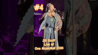 Jill Scotts Harmonizing at One Music Fest 2024 [upl. by Fayina]