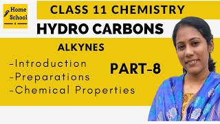 Alkynes  Hydrocarbons  Class 11 Chemistry  NEET  JEE  CBSE [upl. by Grassi]