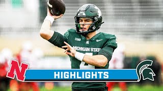 Nebraska at Michigan State  Highlights  Big Ten Football  Nov 4 2023 [upl. by Branch]