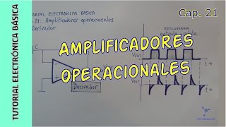 Amplificadores operacionales Cap 21 Tutorial Electrónica Básica [upl. by Adile]