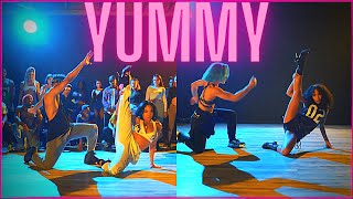 Aryan Davenport amp Aliya Janell  Justin Bieber  Yummy  Aliya Janell amp Jusbmore Choreography [upl. by Rebhun]