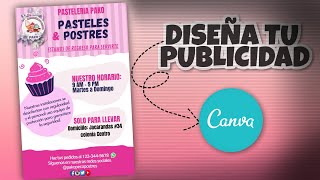 TUTORIAL CANVA  Creando publicidad para tu negocio [upl. by Divaj]