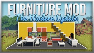 ✔️ MrCrayfishs Furniture Mod The Modern Update Showcase [upl. by Eicnan]