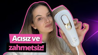 Tüyleri kalıcı yok eden cihaz Braun Silk Expert Pro 5😍 İlk IPL deneyimim [upl. by Leunammi]