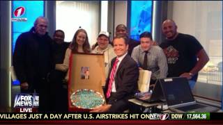 High Definition  FNC Anchor Jon Scott Surprised On Air for Birthday [upl. by Gyasi]