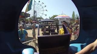 2013 Amador County Fair  Dizzy Dragon Ride [upl. by Dnomayd]