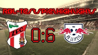 RBLTestspielhighlights von ZFC Meuselwitz vs RB Leipzig [upl. by Erick926]