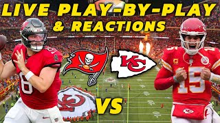 Tampa Bay Buccaneers vs Kansas City Chiefs  Live PlayByPlay amp Reactions [upl. by Harri43]