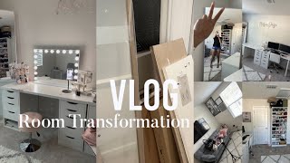 Vlog  Redo My Room with Me [upl. by Nallak]