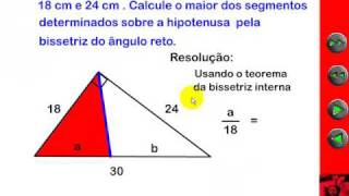 Relações Métricas no Triângulo Retângulo Aula 3 [upl. by Schaffer]