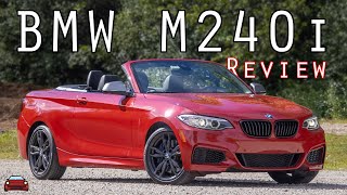 2017 BMW M240i Convertible Review  BMWs BEST Convertible [upl. by Eille]