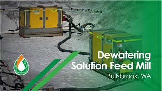 Dewatering Solution for NewCo Feed Mill in Bullsbrook WA [upl. by Aidile]