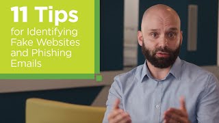 11 Tips for Identifying Fake Websites and Phishing Emails [upl. by Schmidt]