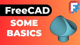 FreeCAD Some Basics with a Simple Part as an Example [upl. by Haland]