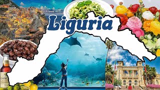 🌊💐 LA LIGURIA  Le Regioni dItalia Geografia 🌍📚 [upl. by Kalvin]